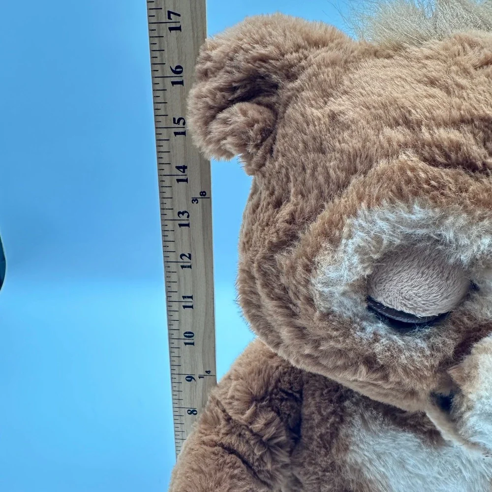 FurReal Friends Cubby the Curious‎ Bear Interactive Plush Teddy Bear Brown Works